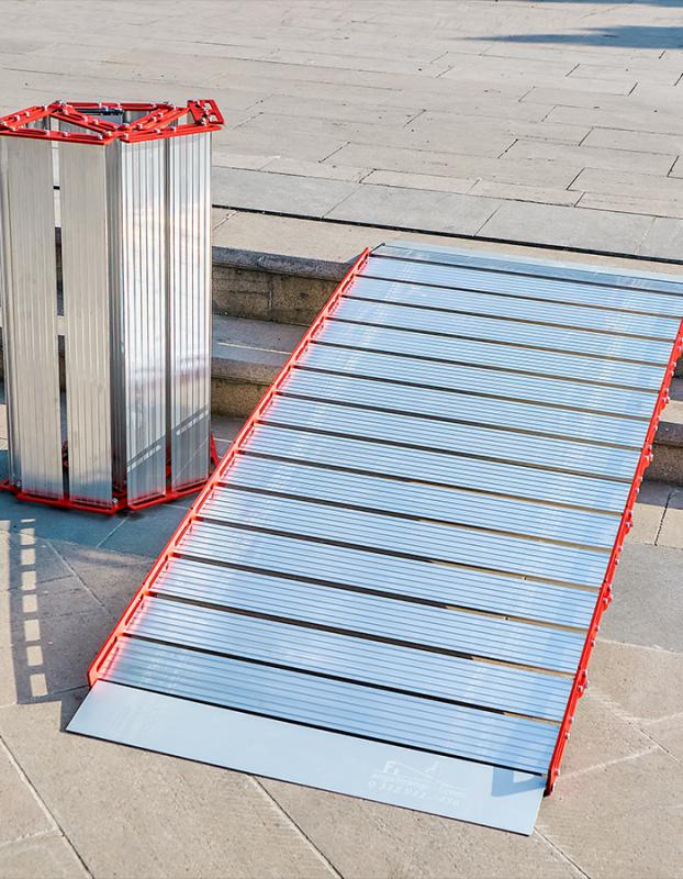 Rulo Engelli Rampası 4 Metre